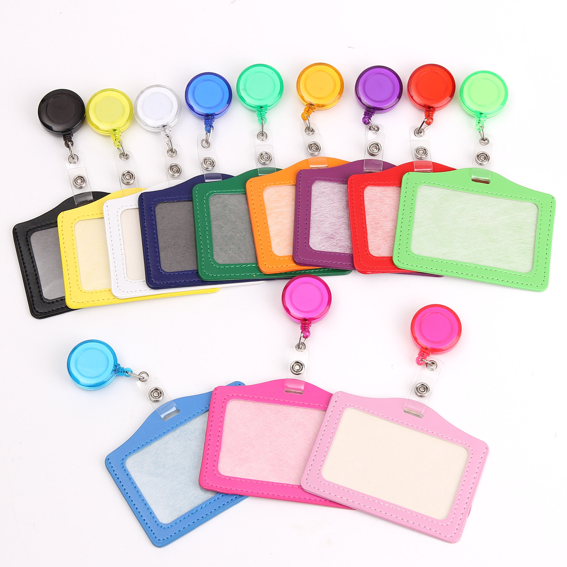 Retractable Work ID Card Holder