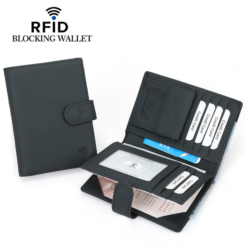 Leather RFID Passport Holder