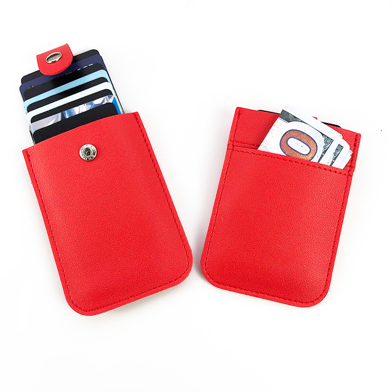 Multi-Slot Leather Card Case