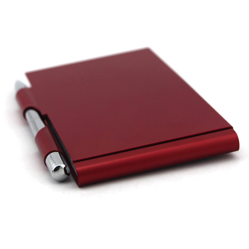 Aluminum Notebook With Pen