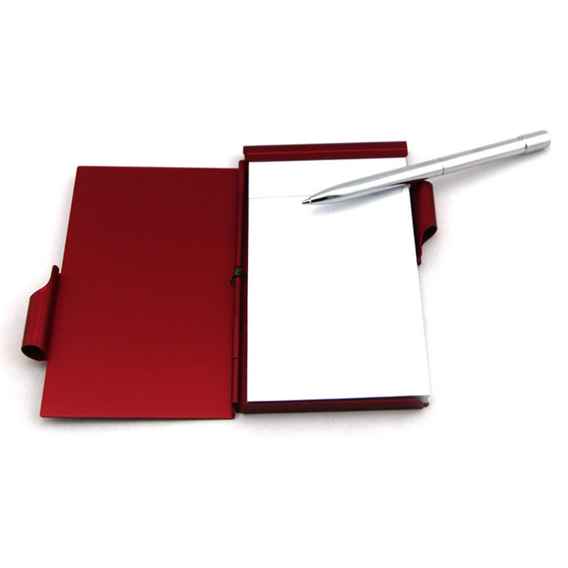 Aluminum Notebook With Pen