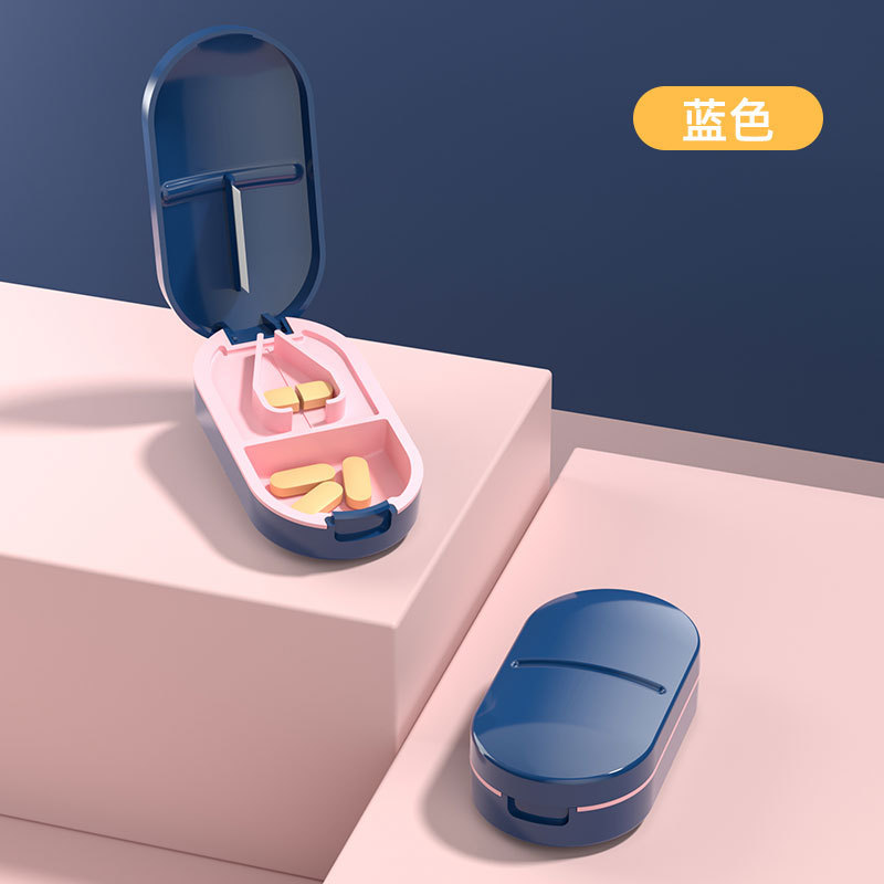 Pill Cutter Portable Case