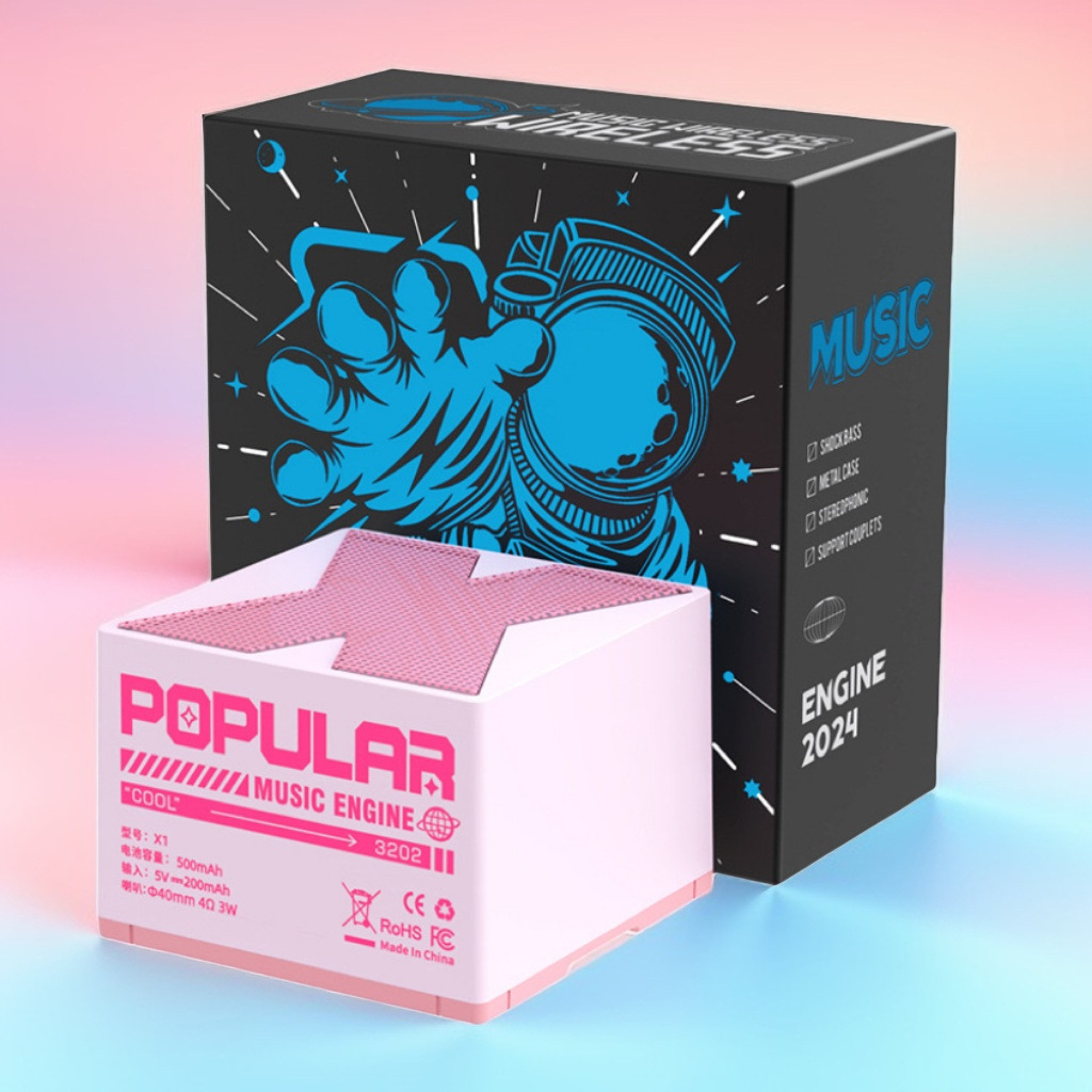 Portable Wireless Bass Speaker