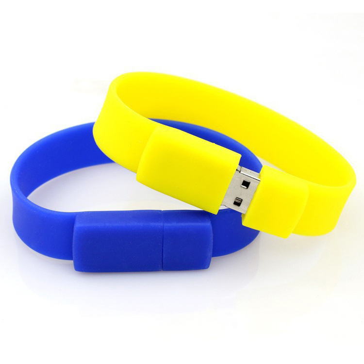 16 GB Silicone Wristband USB Drive