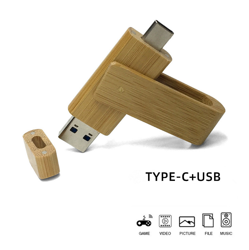 Walnut USB Stick 16GB Type-C