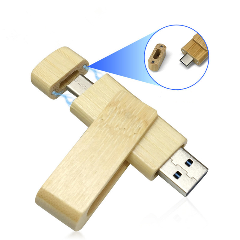 Walnut USB Stick 16GB Type-C