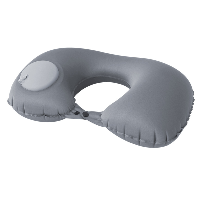 Inflatable U-Shaped Travel Pillow