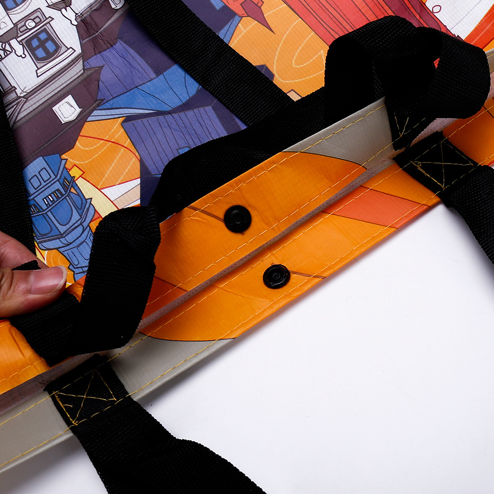 Snap Button Eco Tote