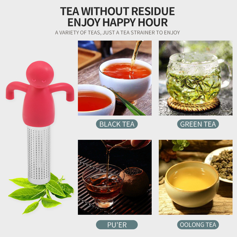 Silicone Stainless Steel Tea Infuser