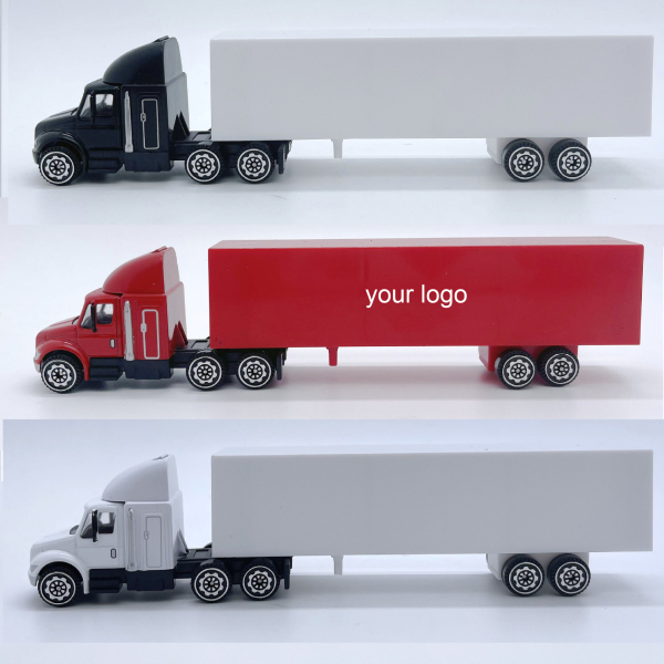 Transport Container Truck Model