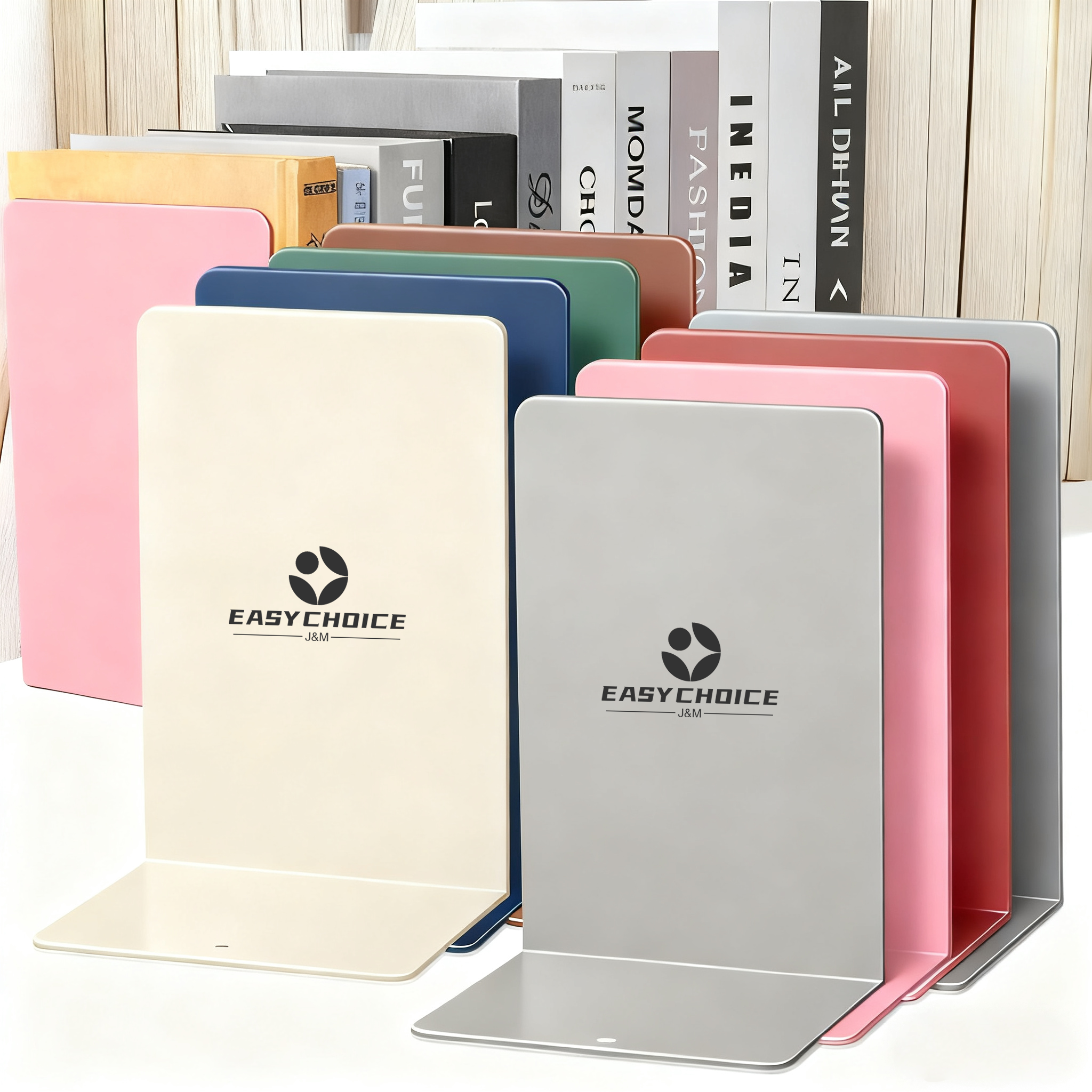 L Shaped Metal Bookend