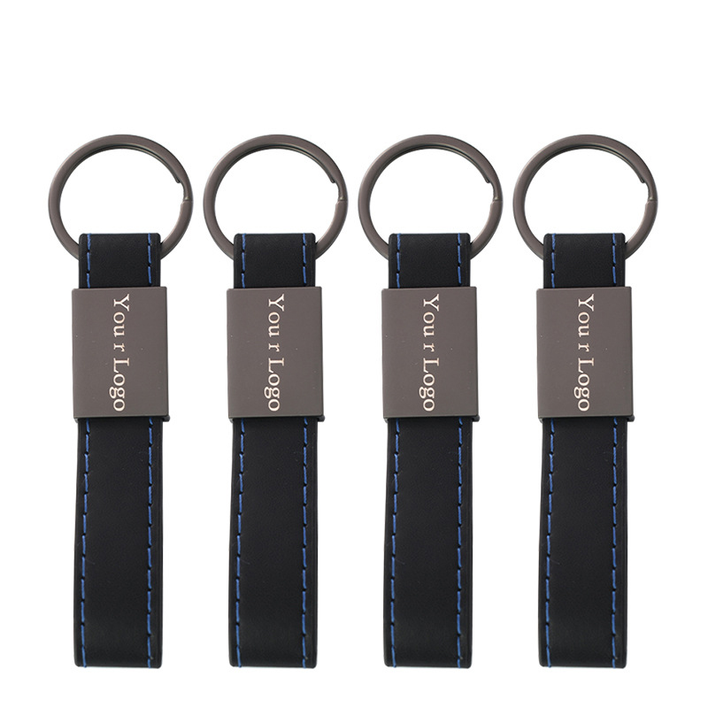 PU Leather Keychain	This keychain is crafted from premium PU leather and paired with sturdy metal accents. Suitable for daily key organization, backpack decoration, corporate promotional gifts, or small presents, it combines stylish PU leather craftsmansh