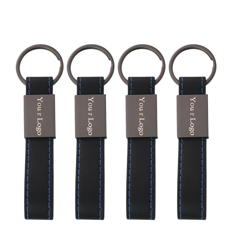 PU Leather Keychain	This keychain is crafted from premium PU leather and paired with sturdy metal accents. Suitable for daily key organization, backpack decoration, corporate promotional gifts, or small presents, it combines stylish PU leather craftsmansh