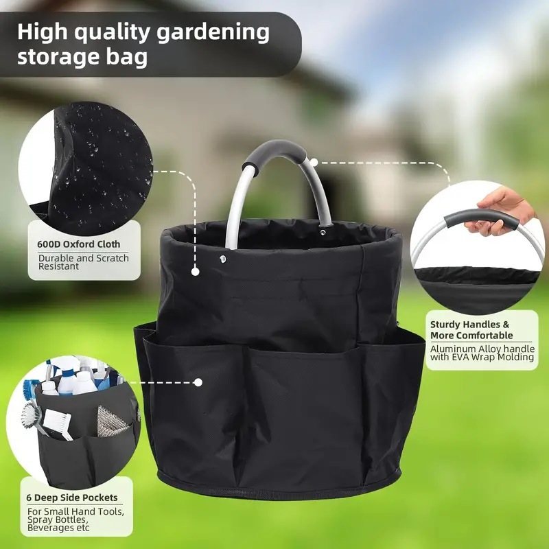 Foldable Oxford Outdoor Storage Bag-10.6"x11"x 6.3"