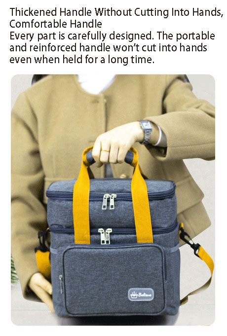 Oxford Insulated Lunch Tote