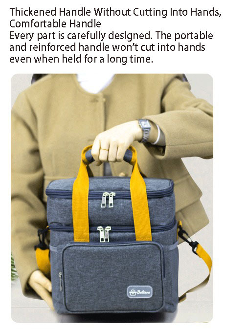 Oxford Insulated Lunch Tote