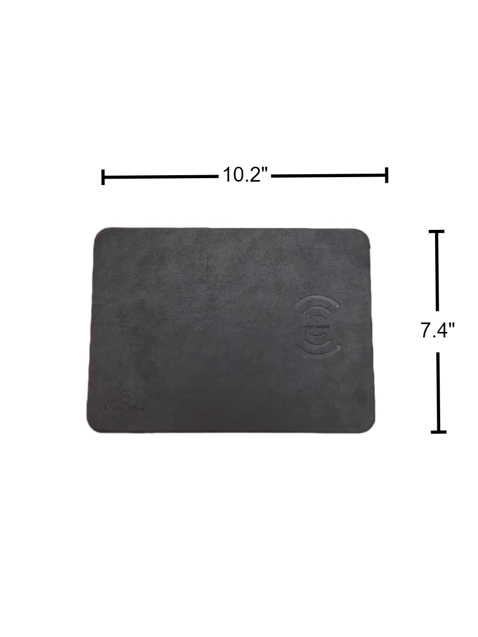 PU Leather Wireless Charging Mouse Pad