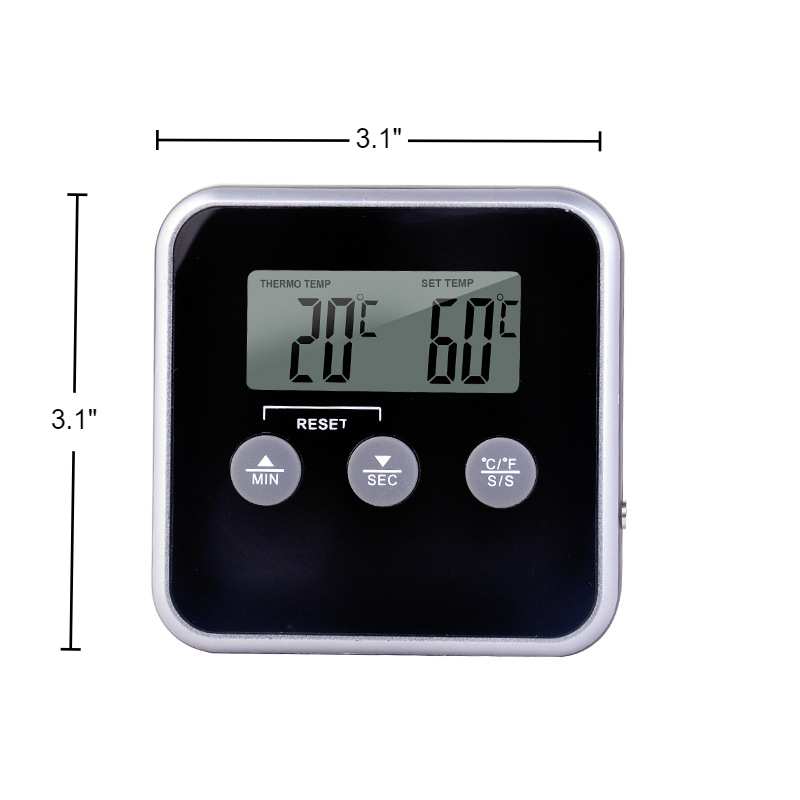 Quick-Read BBQ Meat Thermometer