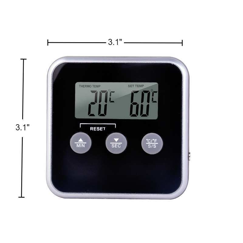 Quick-Read BBQ Meat Thermometer