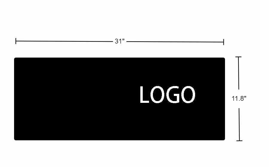 Full Color Office Mouse Pad-31"x11.8"