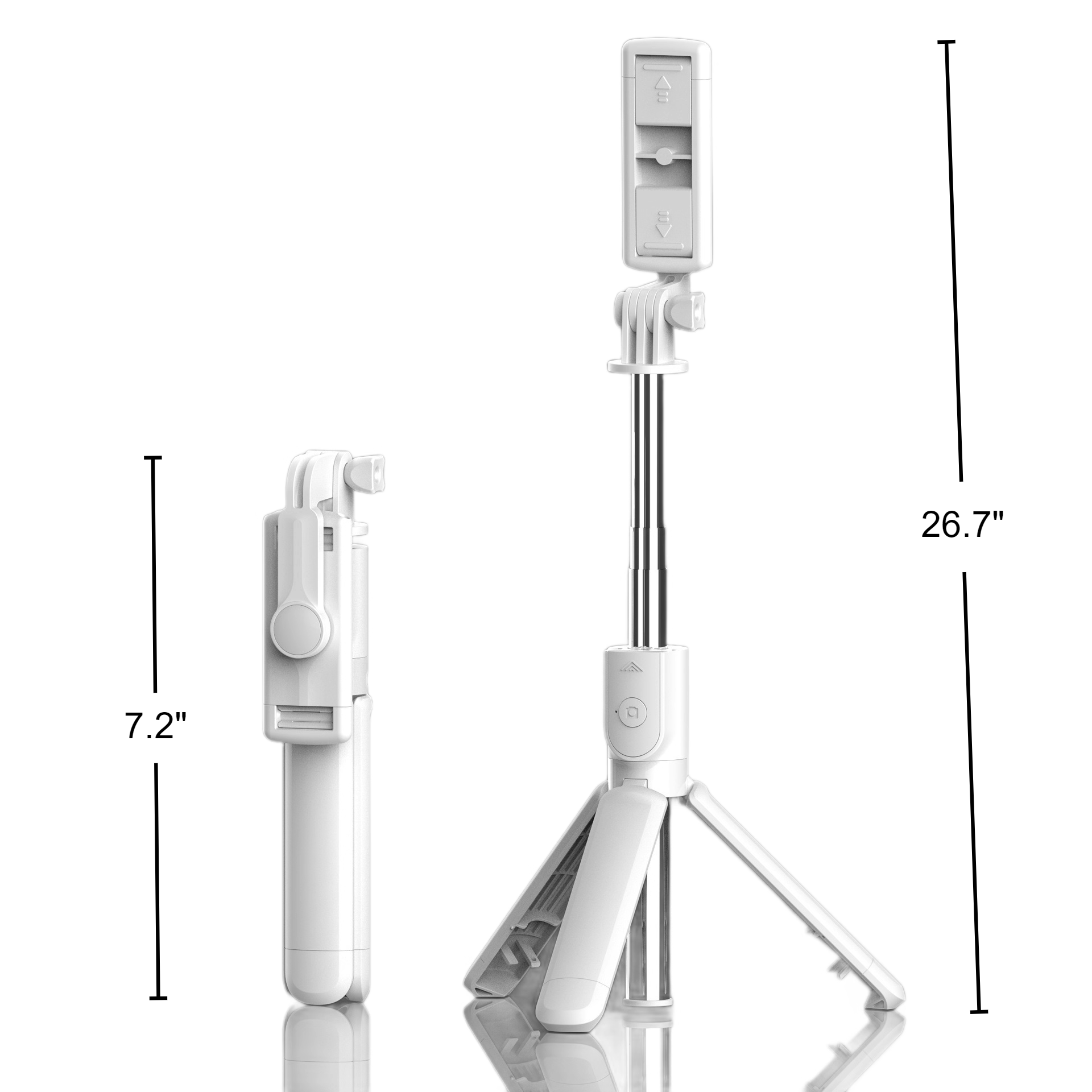 Wireless Extendable Selfie Stick with Tripod