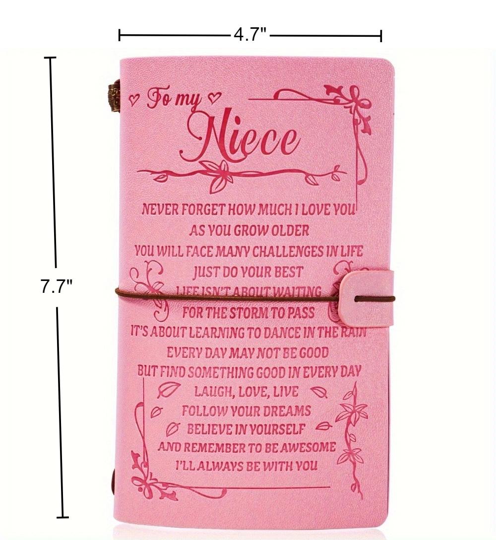 Pink Notebook with Card Slot