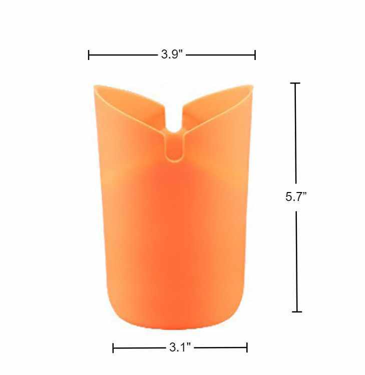 Foldable Silicone Popcorn Bucket