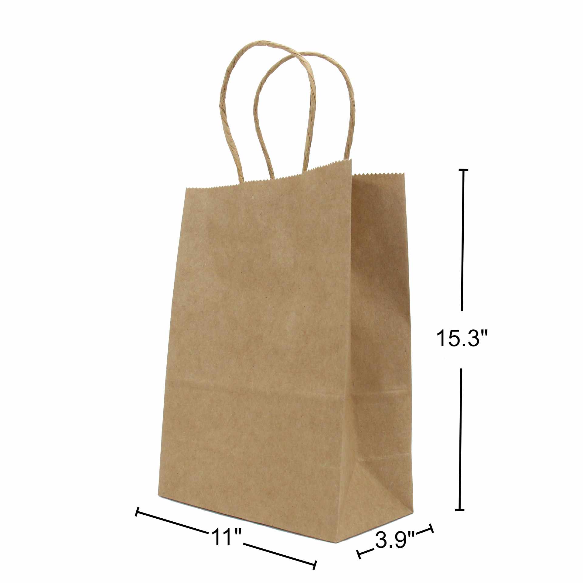 Kraft Paper Takeout Tote