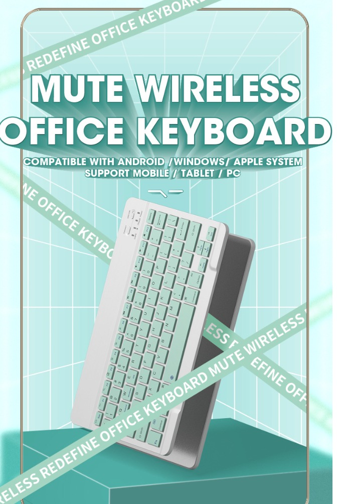 Rechargeable Wireless Keyboard Mouse Combo