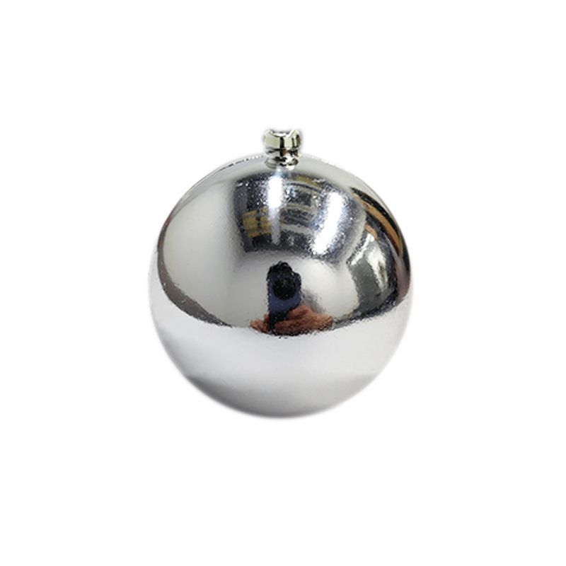 Electroplated Plastic Christmas Baubles-2.7"