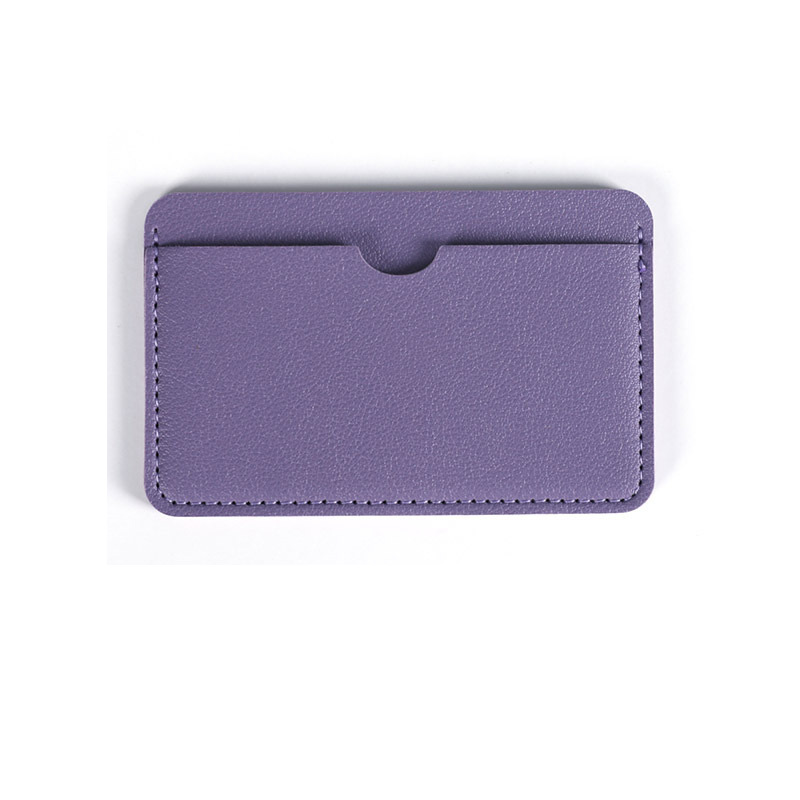PU Leather 3-Card Wallet