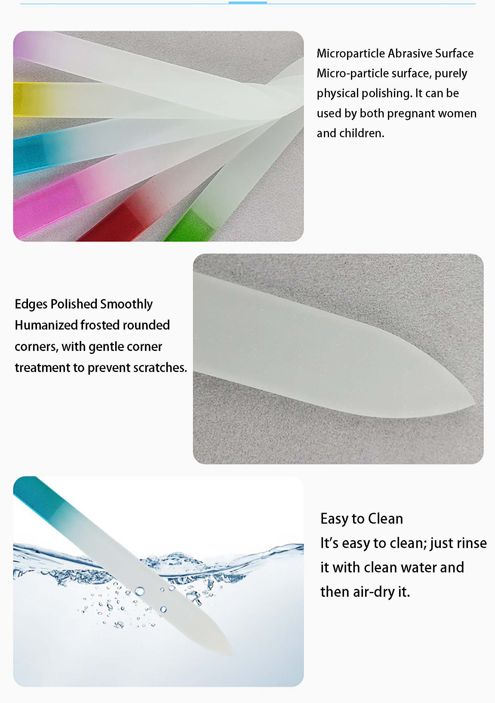 Double-Sided Nano Glass Nail File