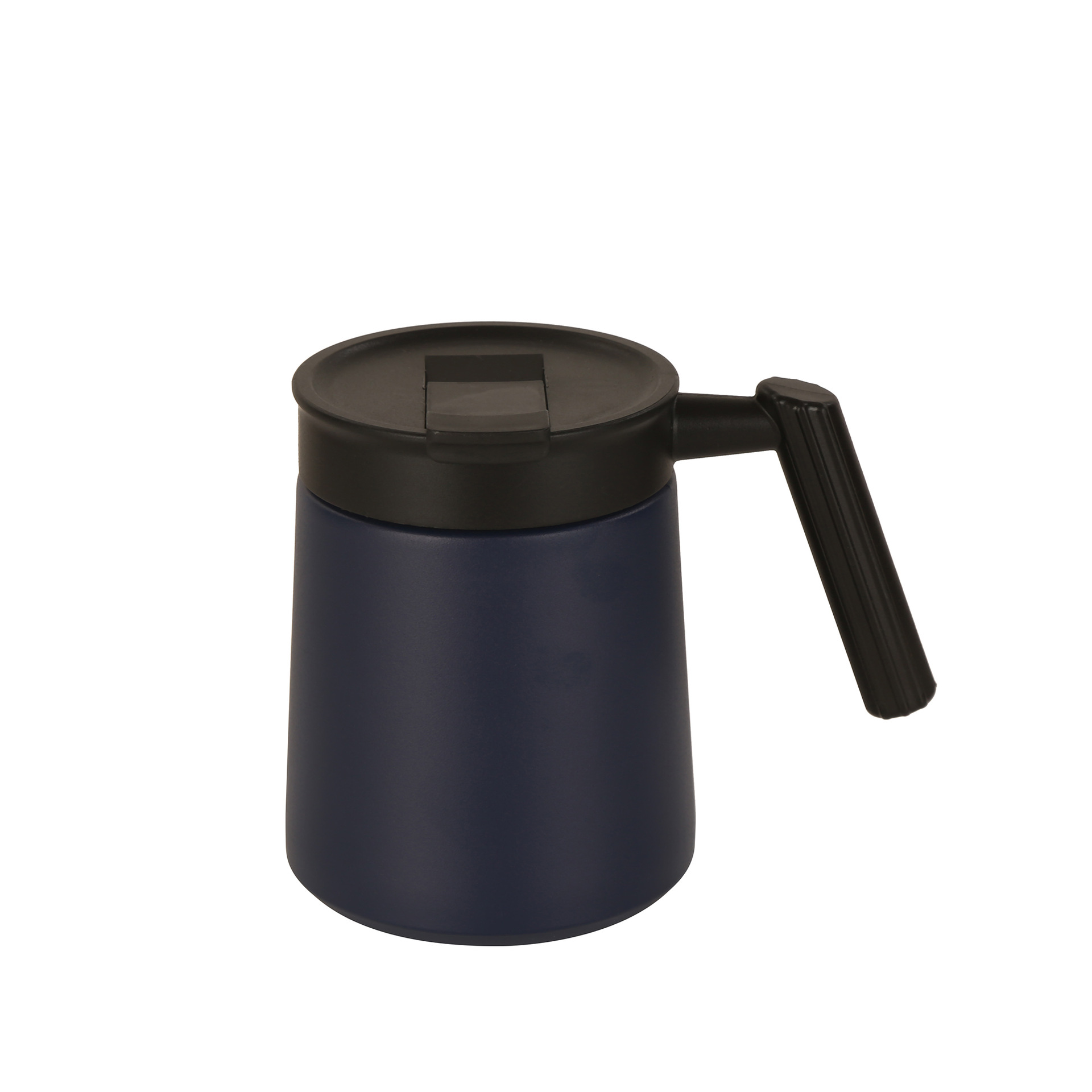 Stainless Steel Coffee Mug with Handle & Lid-17OZ