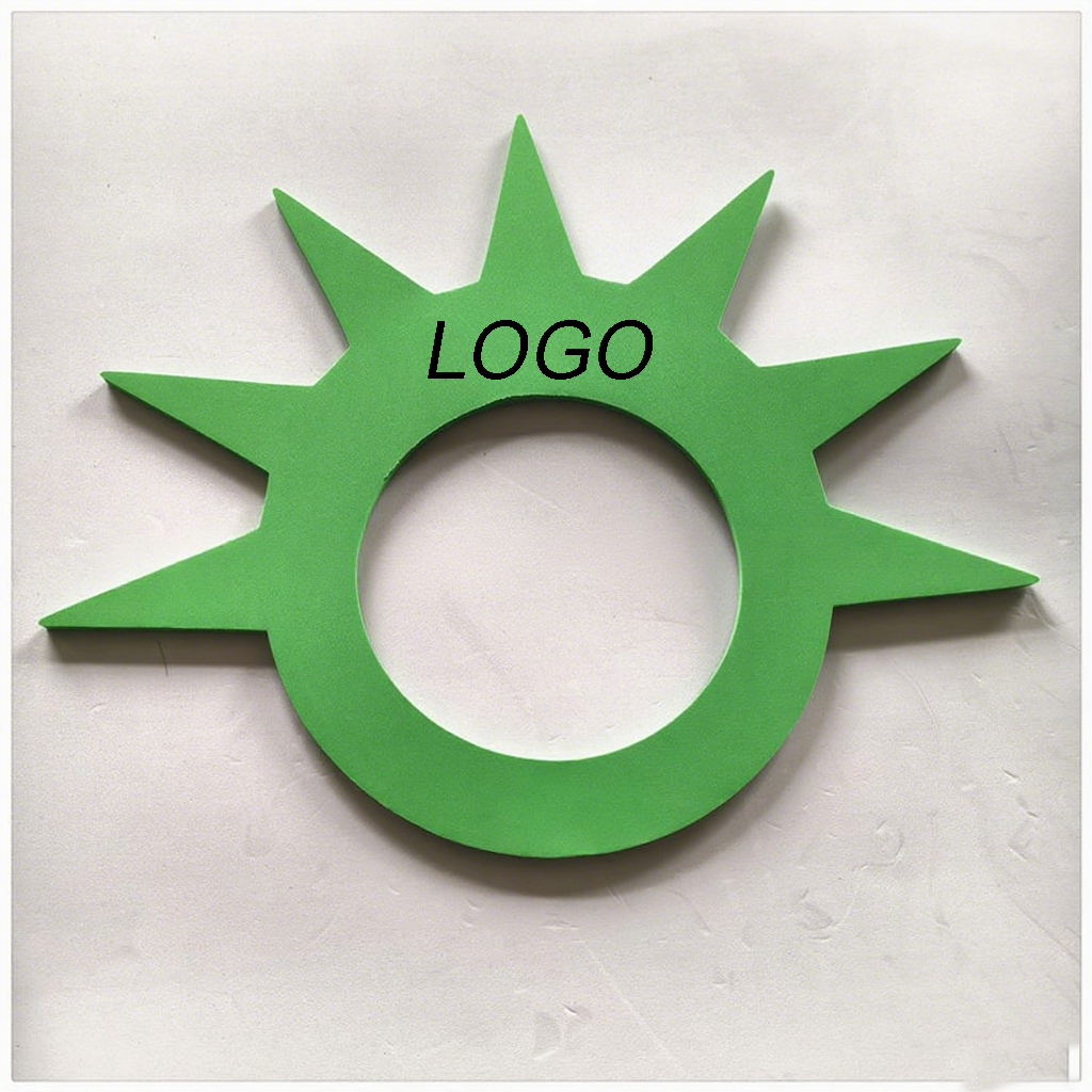 Spiked Foam Sun Visor