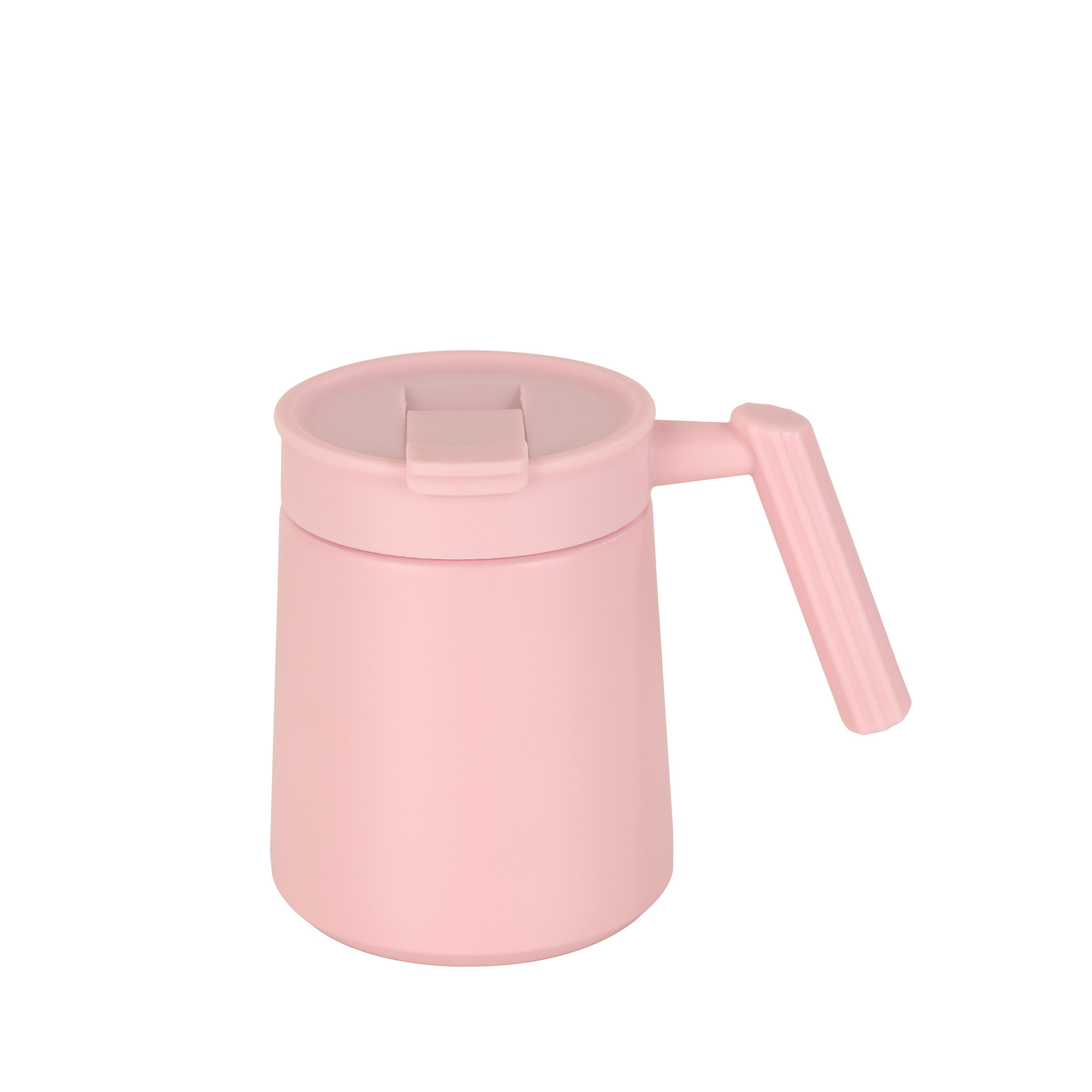 Stainless Steel Coffee Mug with Handle & Lid-17OZ