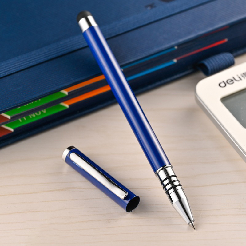 Metal Ballpoint Pen With Stylus