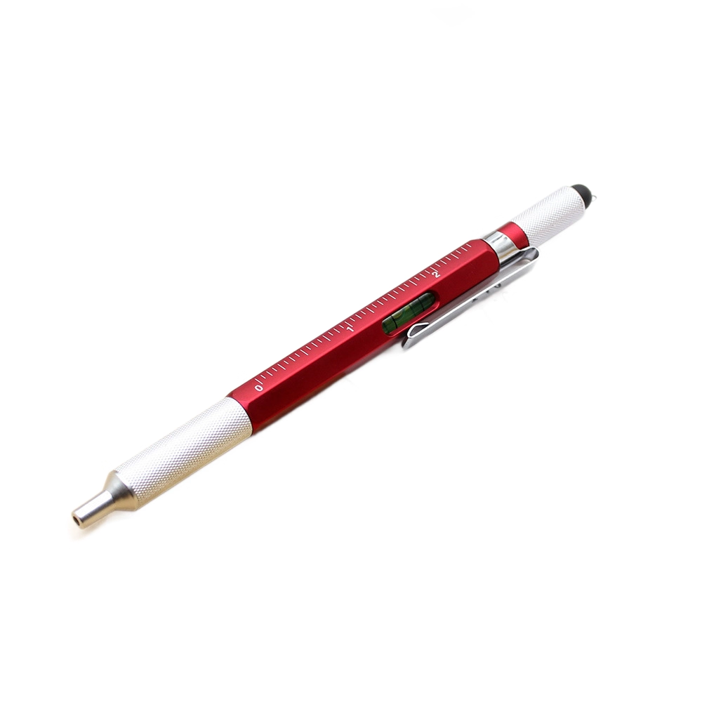Metal Multi-Function Ballpoint Pen with Stylus & Screwdriver