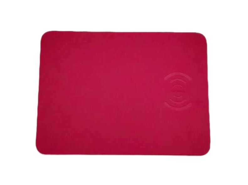 PU Leather Wireless Charging Mouse Pad