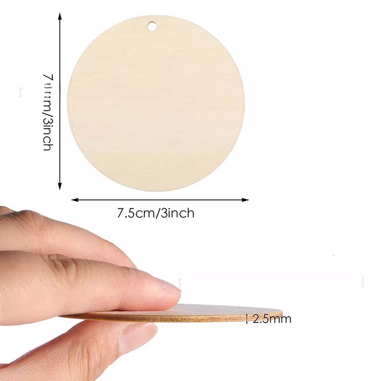 Wooden DIY Hanging Tags