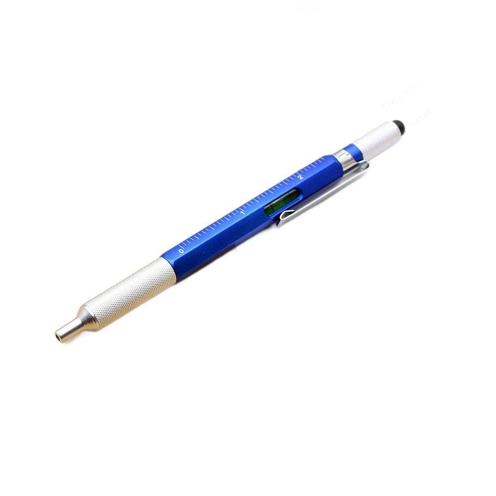 Metal Multi-Function Ballpoint Pen with Stylus & Screwdriver