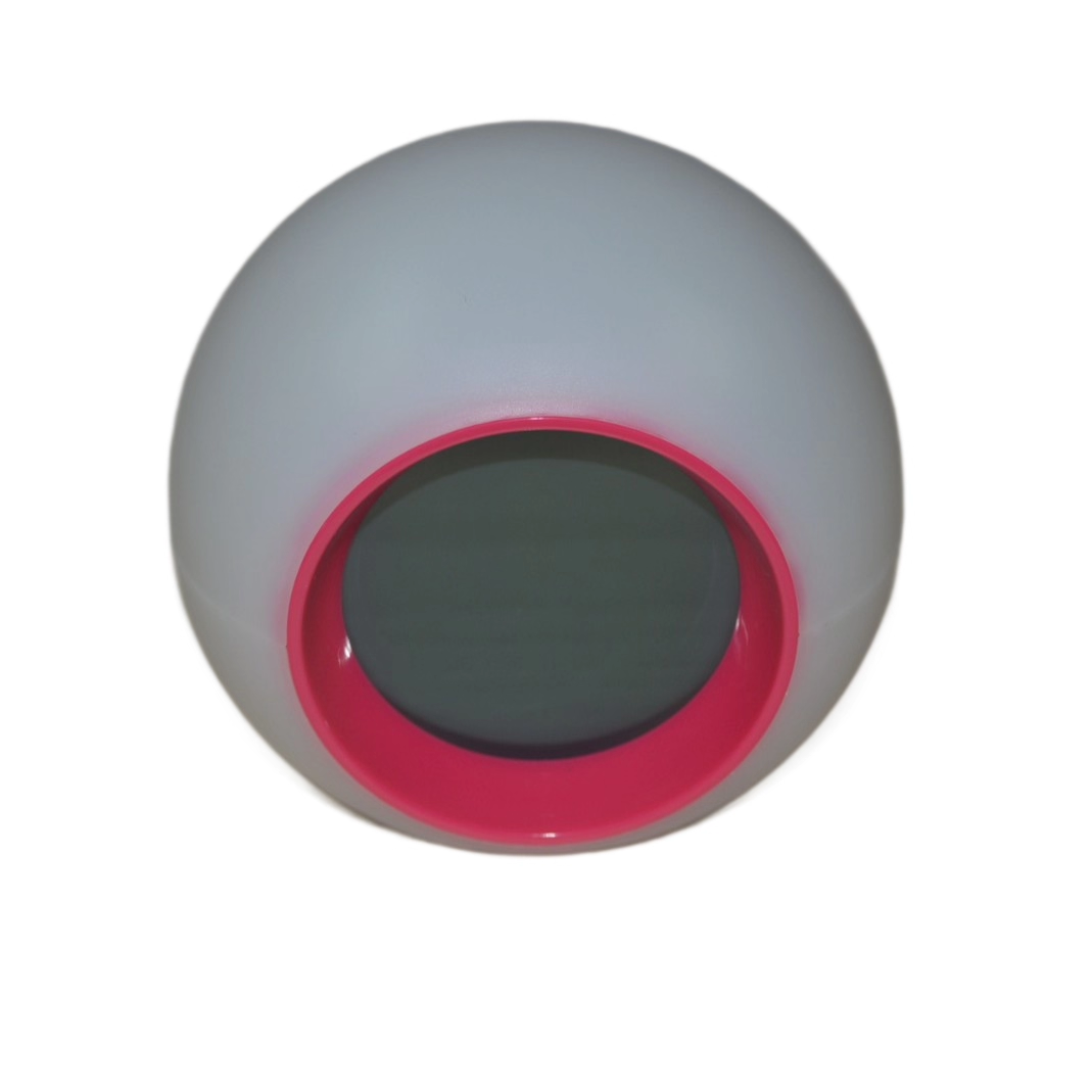 LED Color Changing Round Alarm Clock