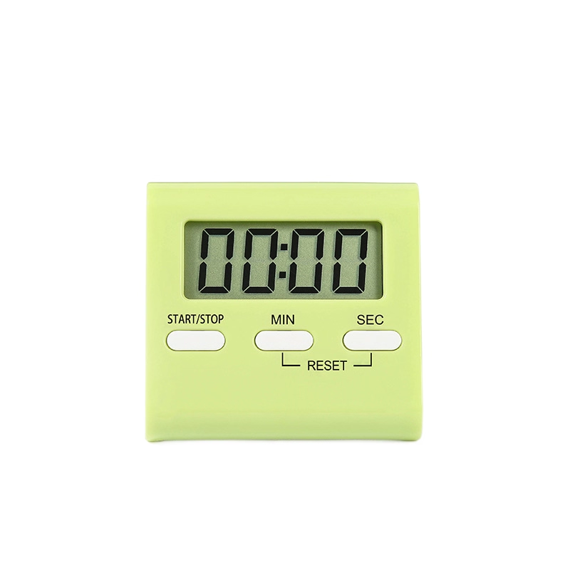 Rectangular Plastic Kitchen Timer W/ Stand