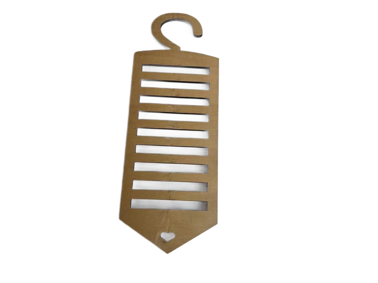 Wooden Tie Holder Keepsake