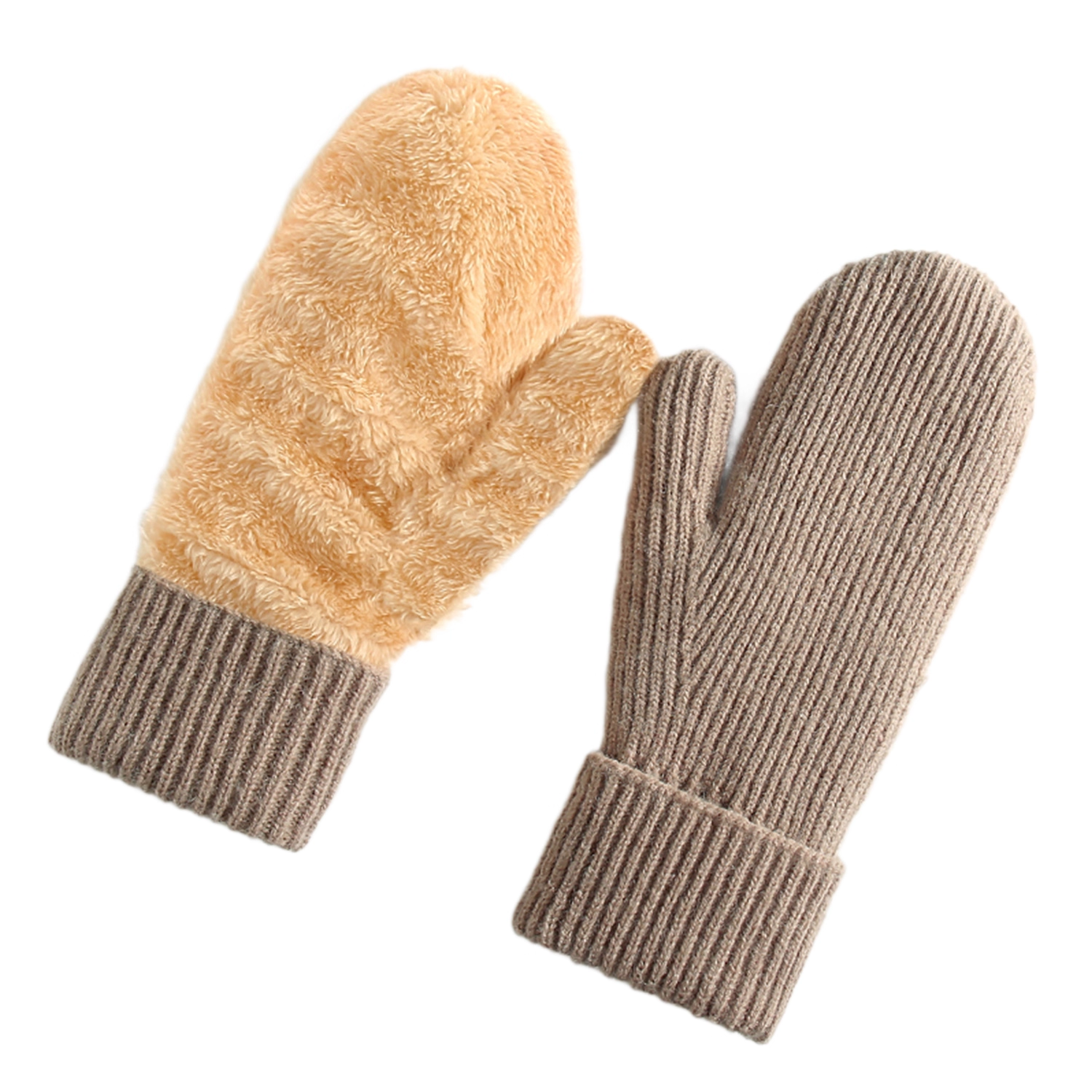 Outdoor Warm Knit Mittens