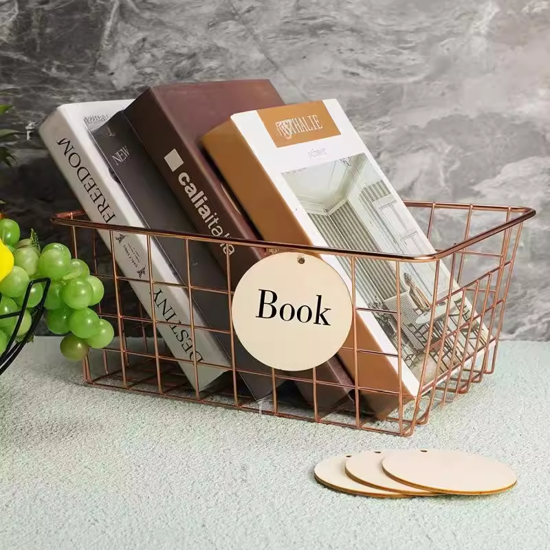 Wooden DIY Hanging Tags