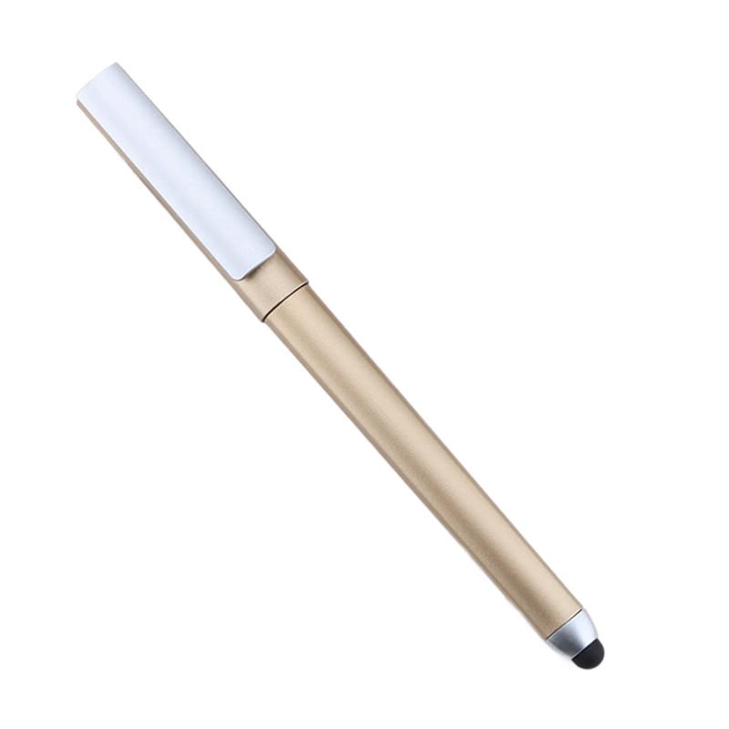 Plastic Ballpoint Pen with Stylus & Stand