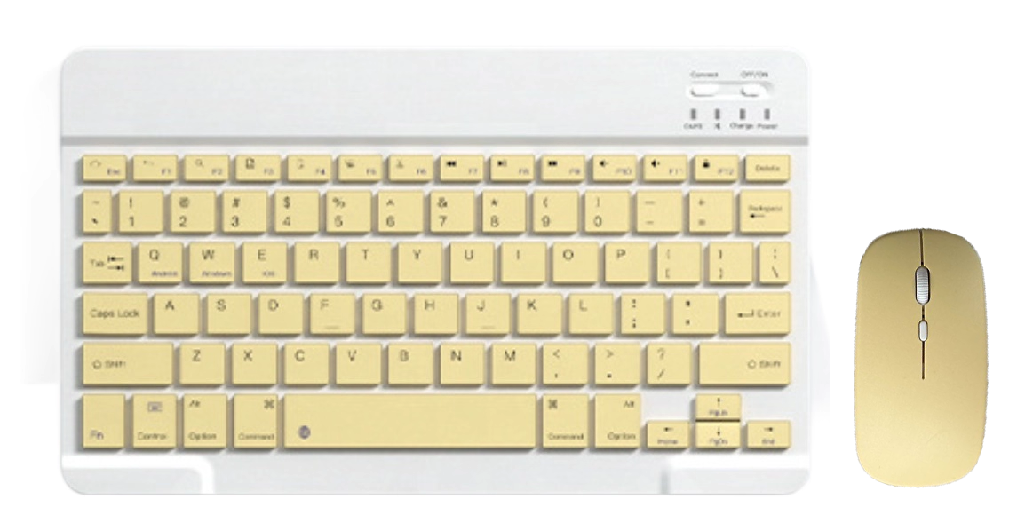 Rechargeable Wireless Keyboard Mouse Combo