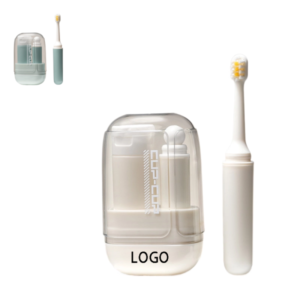 3-in-1 Portable Travel Toothbrush Cup Kit