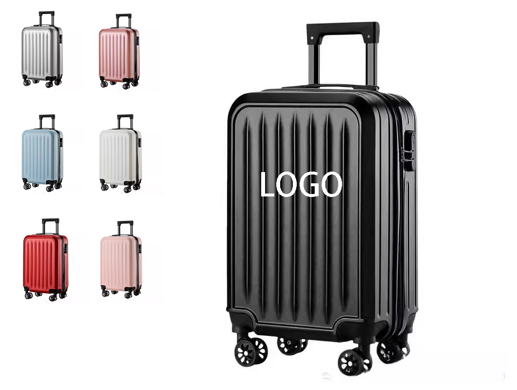 ABS Carry-On Luggage with Spinner Wheels
