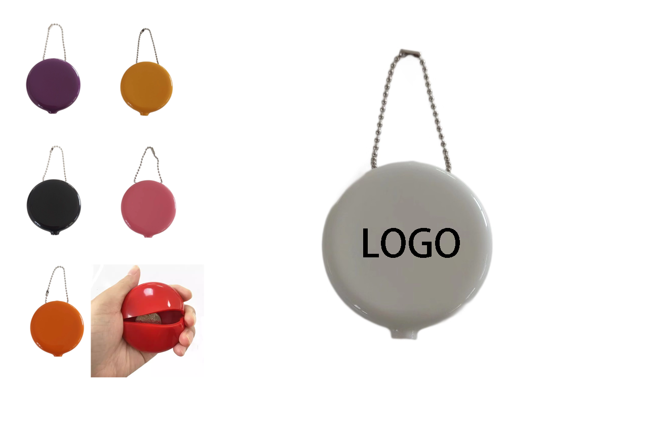 Round PVC Coin Purse